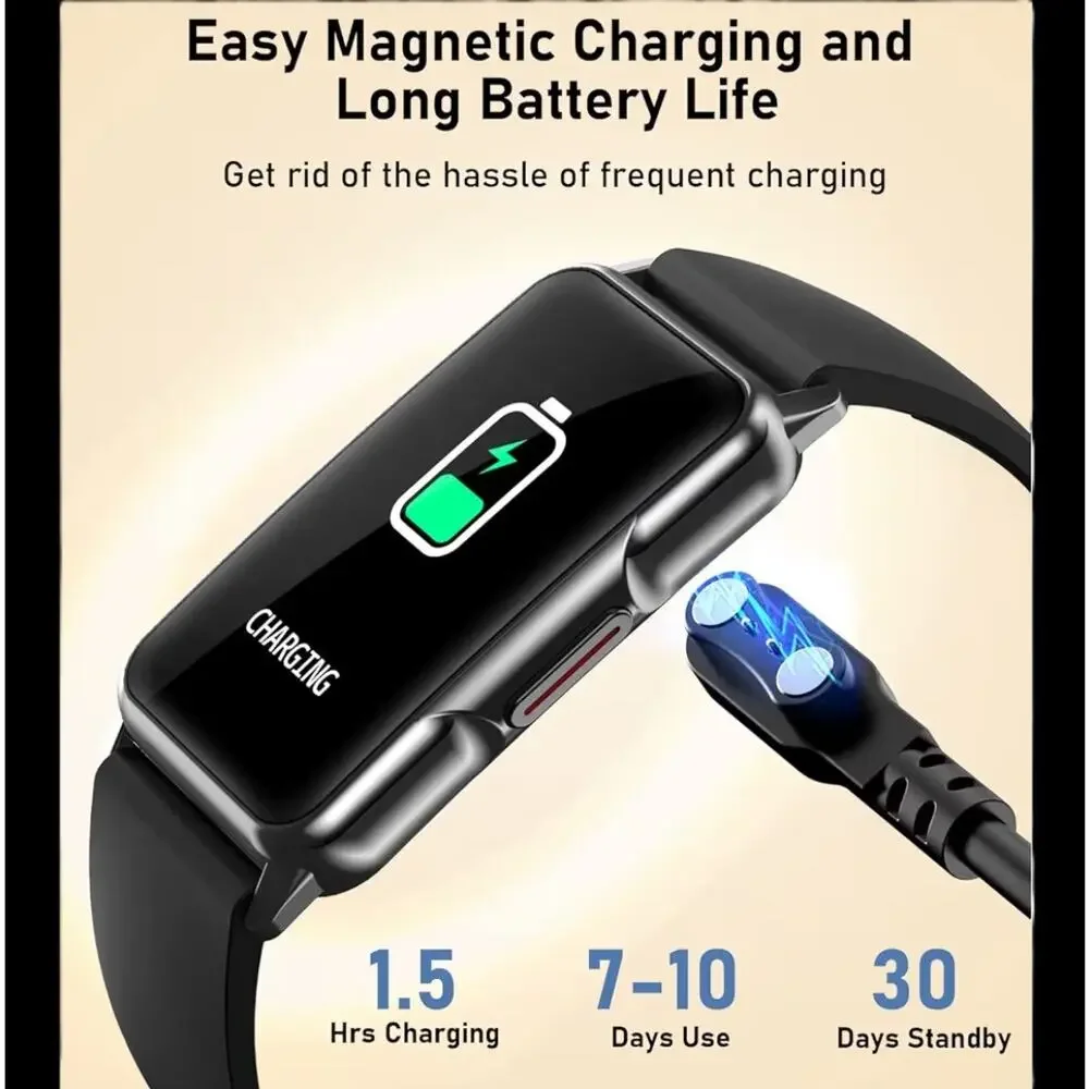 Smart Watch Health Fitness Tracker with 24/7 Heart Rate
